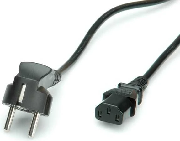 Oem Roline Schuko-IEC C13 maitinimo laidas, 3m, 10A, juoda (1030-08-19)