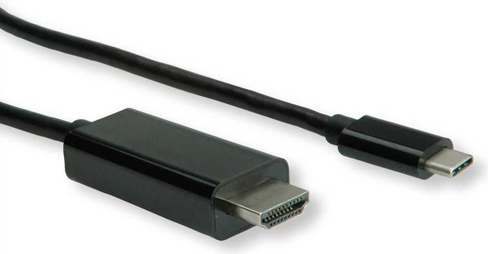 „Roline“ USB kabelis juodas (JAB-3752630)