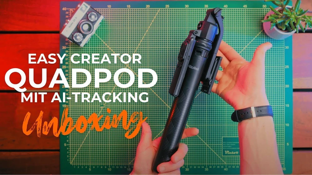 „Rollei“ – „Easy Creator Quadpod AI“.