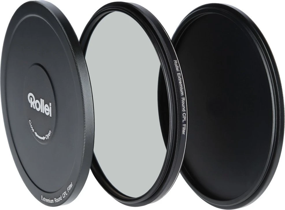 Rollei filtras Rollei 26245 fotoaparato objektyvo filtras fotoaparato poliarizuojantis filtras 6,7 cm