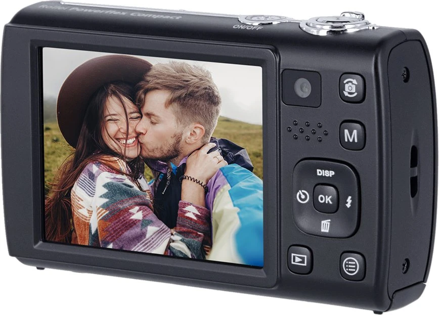 „Rollei Powerflex“ kompaktiškas skaitmeninis fotoaparatas – 64 MP – 5K raiška