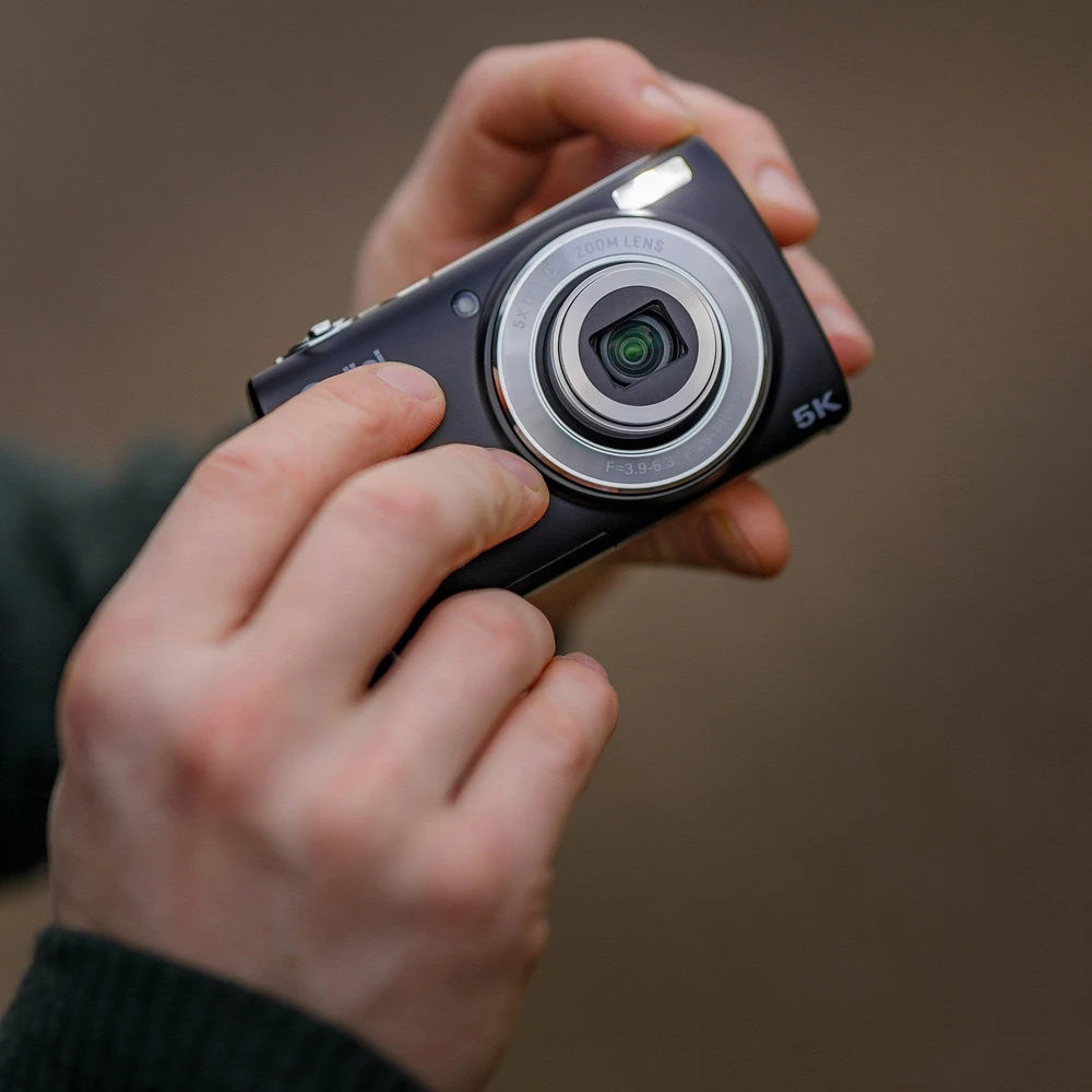 „Rollei Powerflex“ kompaktiškas skaitmeninis fotoaparatas – 64 MP – 5K raiška