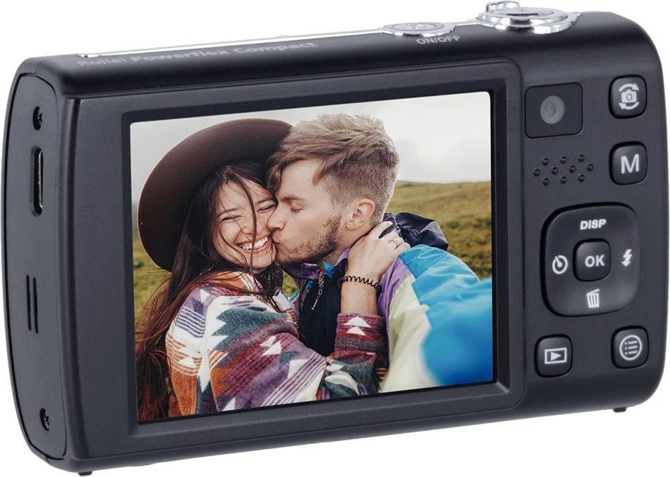 „Rollei Powerflex“ kompaktiškas skaitmeninis fotoaparatas – 64 MP – 5K raiška