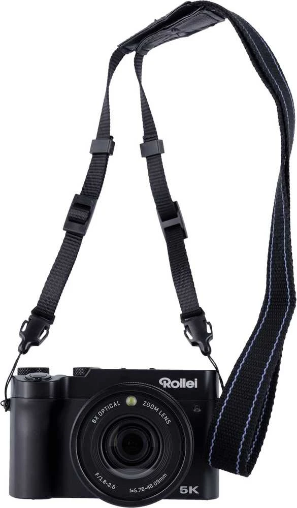 „Rollei - Powerflex 8X“ dviejų objektyvų skaitmeninis fotoaparatas