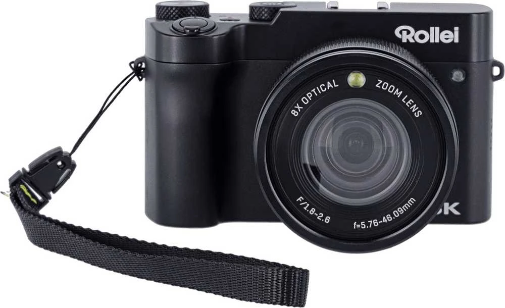 „Rollei - Powerflex 8X“ dviejų objektyvų skaitmeninis fotoaparatas