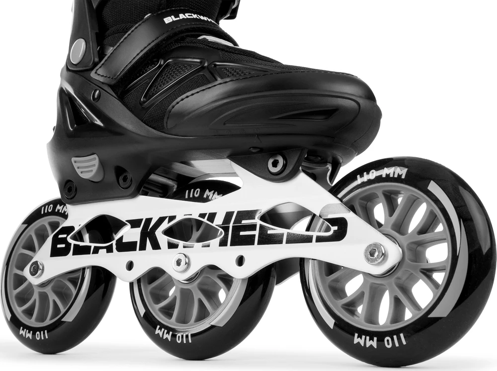 Rolls Blackwheels Dinaminis greitis reguliuojamas juoda iš 37 -40