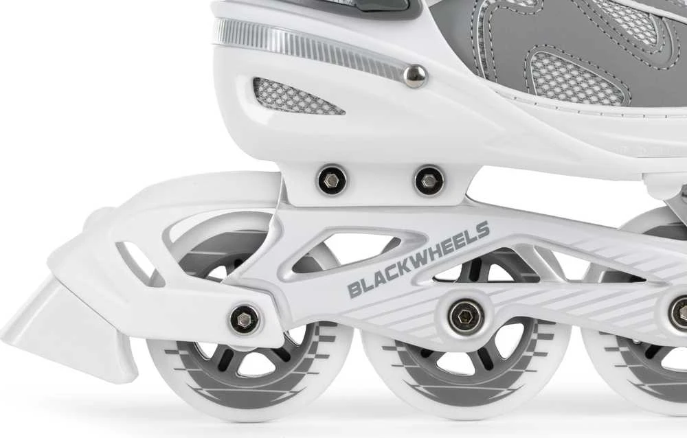 Riedučiai Blackwheels Flex Pro, reguliuojamas M dydis (34-37), pilkos spalvos