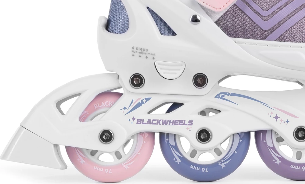 Rolls Blackwheels Žaismingas rekreacinis reguliuojamas violetinė. 37 - 40