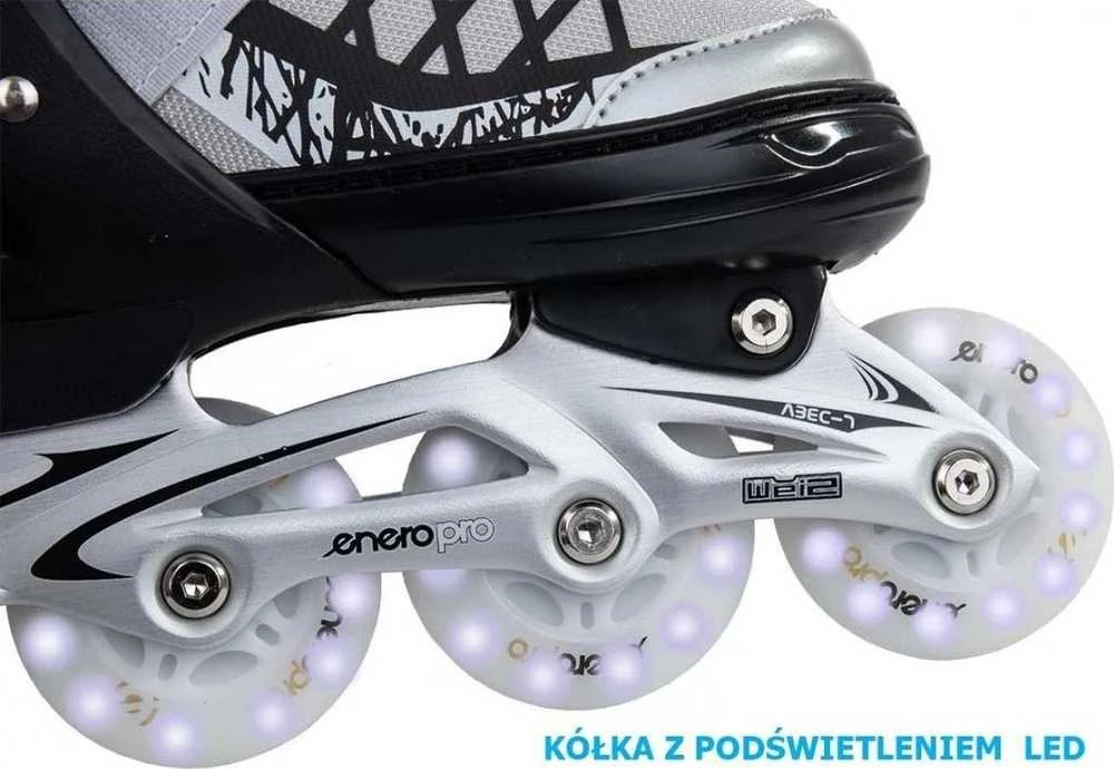 Enero Pro Skirtingi pačiūžos rinkiniai 4in1 su LED
