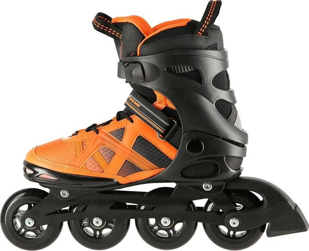 Riedučiai NA14112 Juodas-Oranžinis SIZE 40 IN-LINE SKATES NILS EXTREME