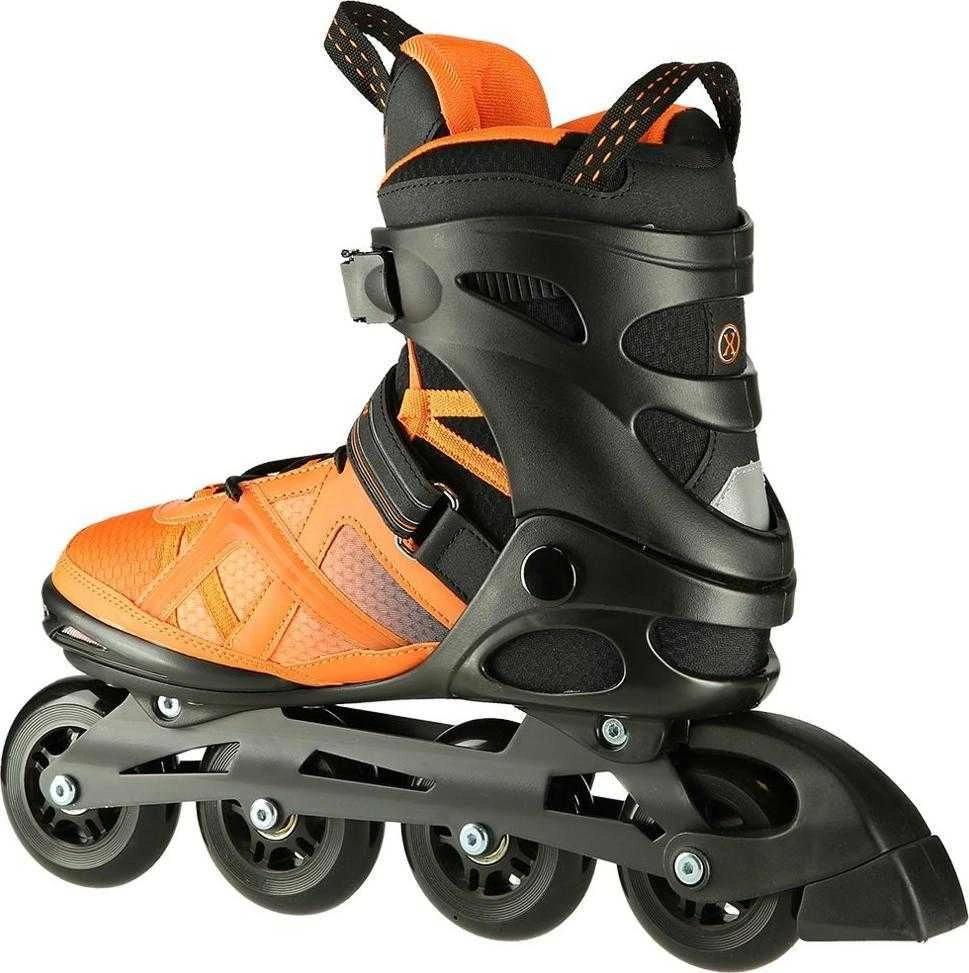 Riedučiai NA14112 Juodas-Oranžinis SIZE 41 IN-LINE SKATES NILS EXTREME