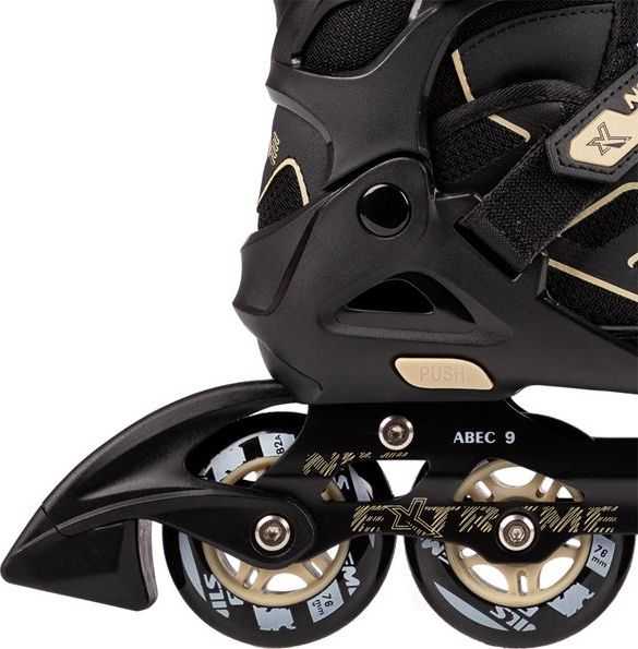 Riedučiai Nils Extreme NA14174 juodi-smėlio sp. - PU80 mm/82A (L 39-42)