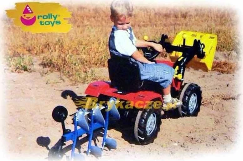 Rolly Toys Pług Daugiaskibis NIEMEYER Su Metaliniu Rėmu
