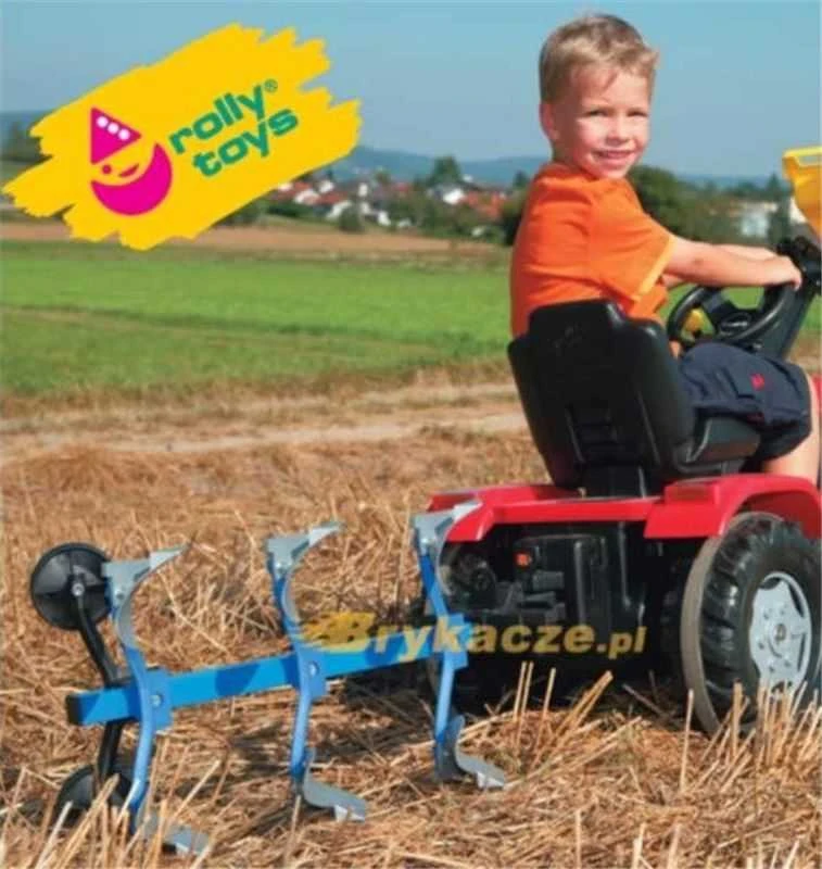 Rolly Toys Pług Daugiaskibis NIEMEYER Su Metaliniu Rėmu