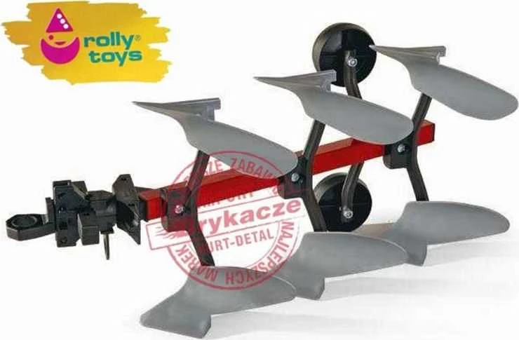 Rolly Toys Pług Daugiaskibis NIEMEYER Su Metaliniu Rėmu