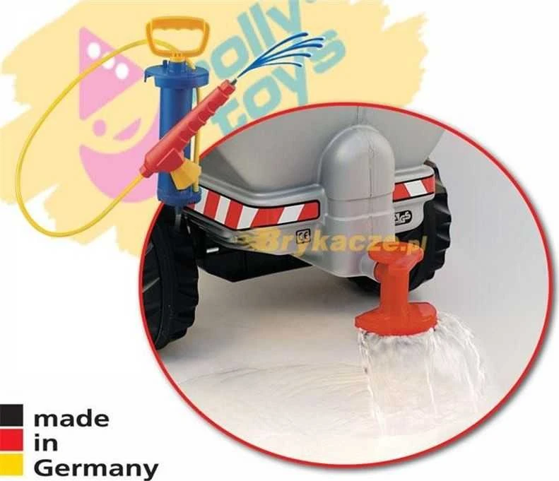 Rolly Toys „Roll Toys RollTrailer“ tanklaivio priekaba prie traktoriaus ugniagesių brigados 5L