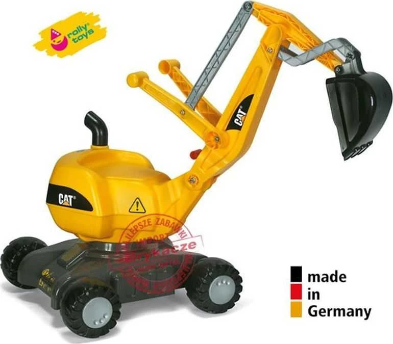 Rolly Toys vaikiškas K特pyrinis CAT su 360 laipsnių sukimu