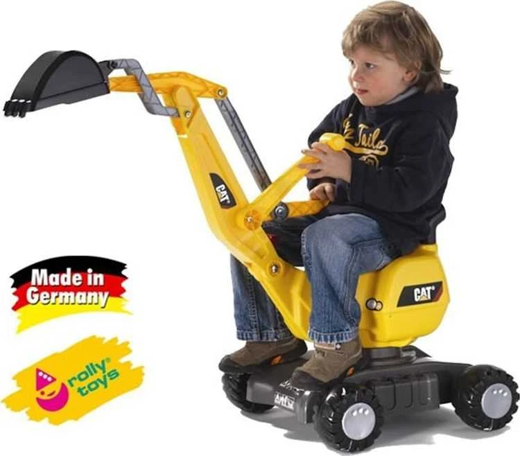 Rolly Toys vaikiškas K特pyrinis CAT su 360 laipsnių sukimu