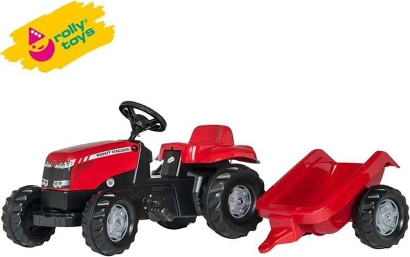 „Rolly Toys Rollykid Massey Ferguson“ pedalai su priekaba