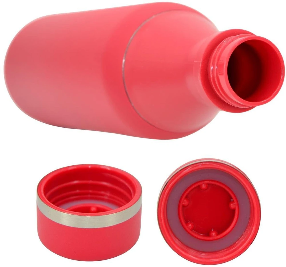 Roly TURISTINIS termosas BUTELIS FITNESS 550ML RAUDONAS STAMINA