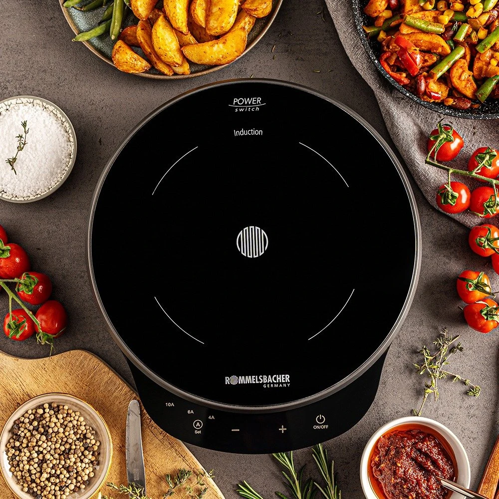 Rommelsbacher indukcinė vienvietė kaitlentė 1800 W su galios ribojimu CTA 1800/IN