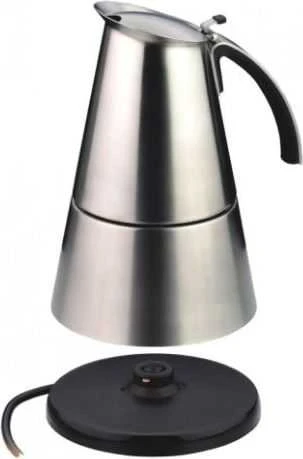Kavos aparatas Rommelsbacher Espresso maker EKO 366/E Manual Elektrinė moka pot, 365 W, Nerūdijantis plienas/ juodas