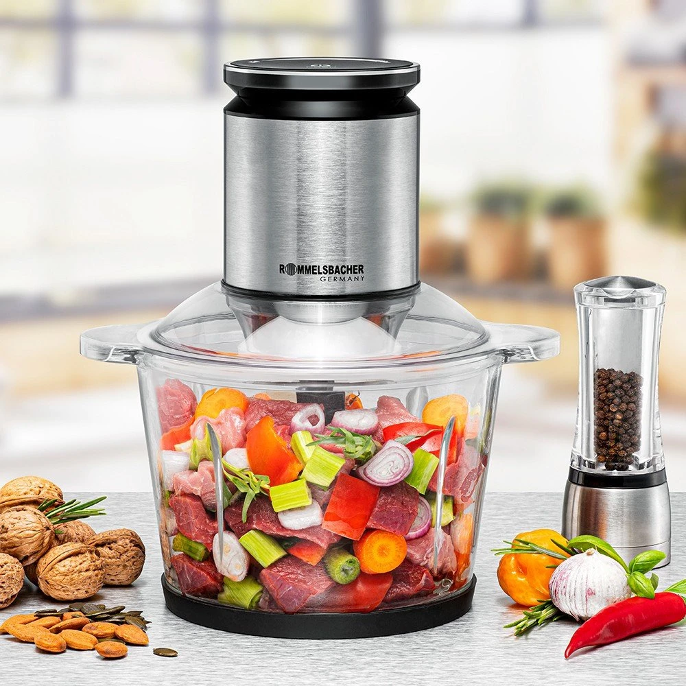 Rommelsbacher daugiafunkcis smulkintuvas 800 W, 2.7 l, 22 greičiai, MZ 800