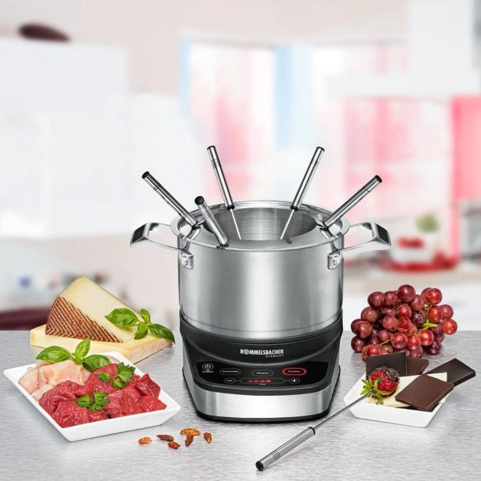 Rommelsbacher elektrinis fondiu rinkinys 2,5 l, 1200 W, 6 šakutės, F 1200