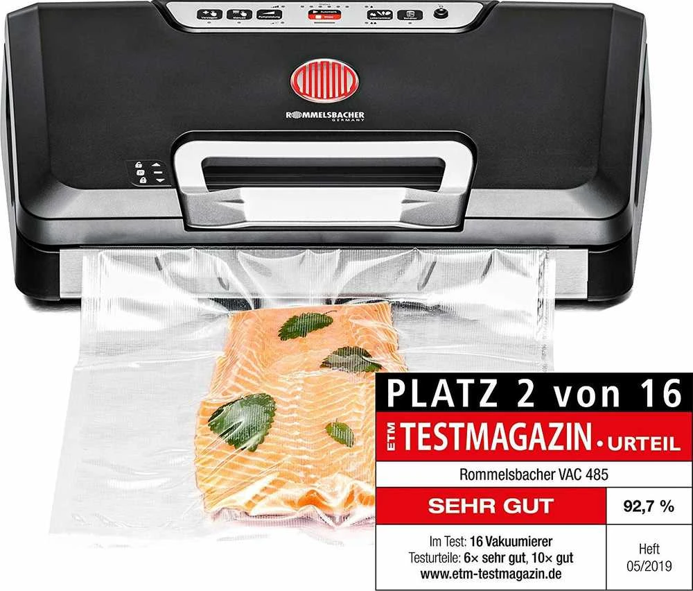 Virtuvinis Prietaisas - Rommelsbacher VAC 485 Siurbimo Aparatas su Rankiniu Režimu