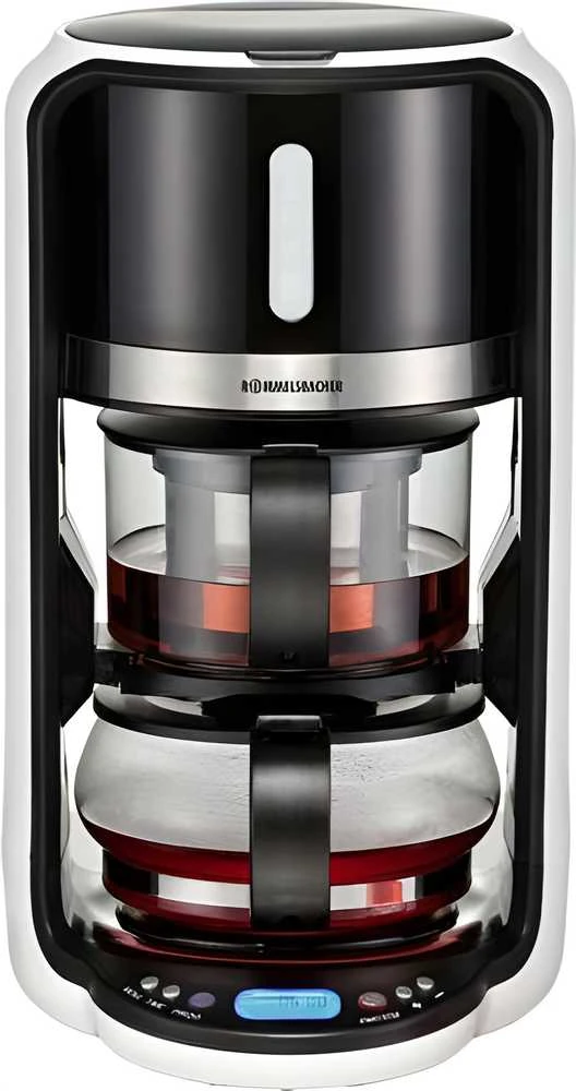 Virdulys Rommelsbacher TA 1200 Tea maker, Glass, Juodas, 1200 W, 1 L