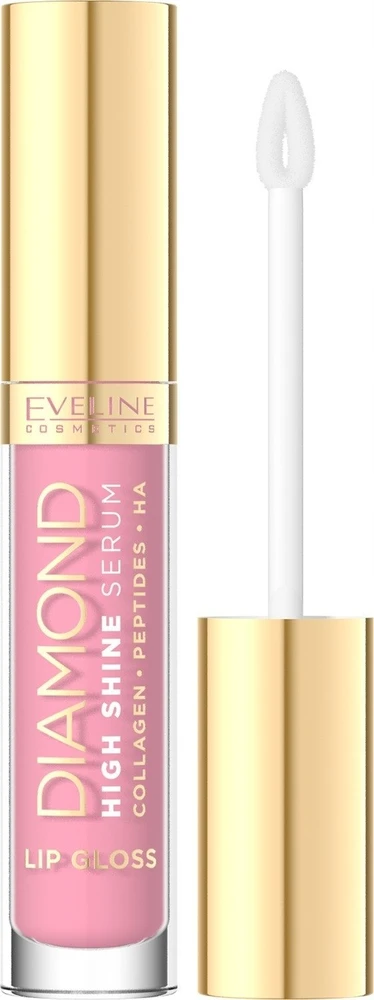 Romnd „Eveline Cosmetics Diamond High Shine“ lūpų blizgesio serumas, 20 razinų, 5 ml