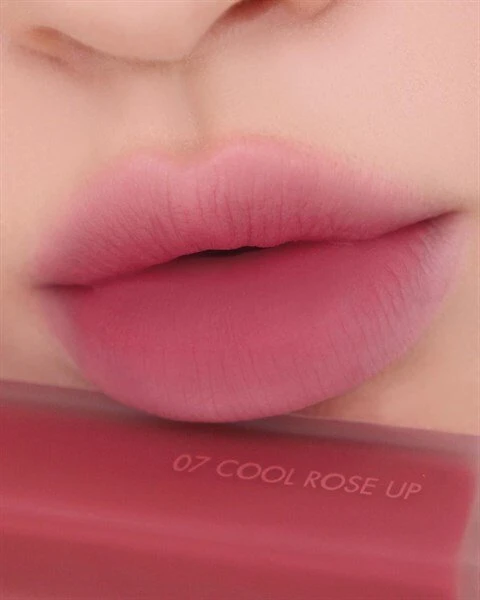 Rom&nd Blur Fudge Tint Liquid Lipstick 07 Cool Rose Up 5.5 g