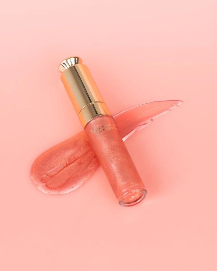 Pierre Rene Glow Lūpų blizgis błyszczyk do ust Coral 8ml
