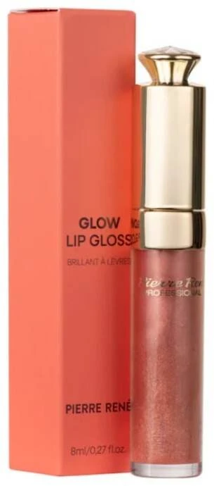 Pierre Rene Glow Lūpų blizgis błyszczyk do ust Coral 8ml