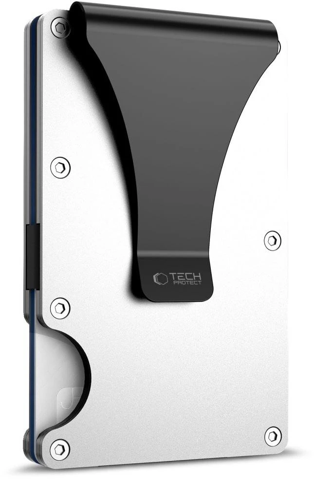 „Tech-Protect Thorn“ RFID piniginė – „Sidabrinis“