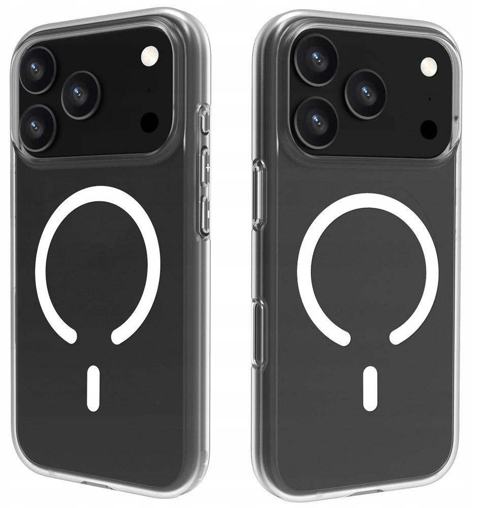 Telefono dėklas - Roobix Clarion MagSafe Case (iPhone 17 Pro, TPU/PC, kritimo apsauga, skaidrus)