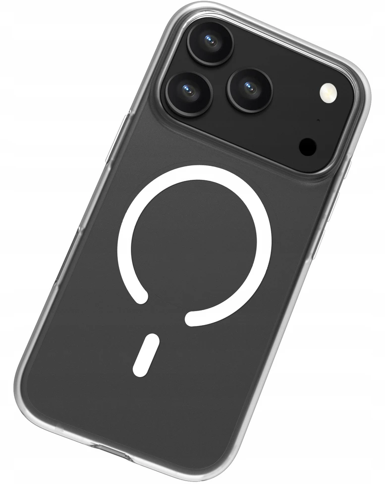 Telefono dėklas - Roobix Clarion MagSafe Case (iPhone 17 Pro, TPU/PC, kritimo apsauga, skaidrus)