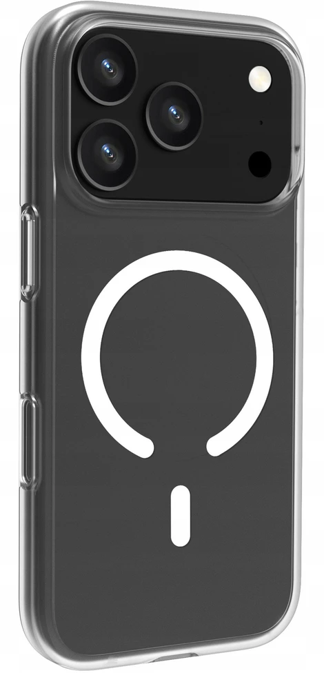 Telefono dėklas - Roobix Clarion MagSafe Case (iPhone 17 Pro, TPU/PC, kritimo apsauga, skaidrus)