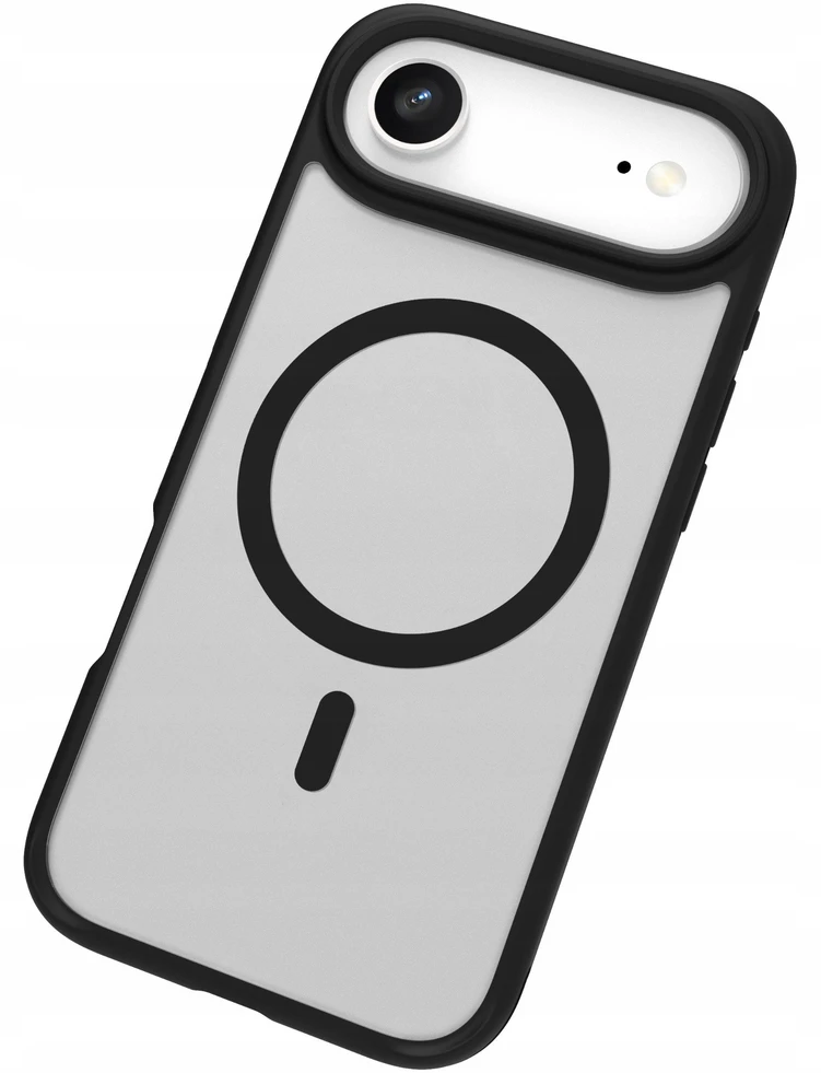 Dėklas - Roobix Dusky MagSafe Dėklas iPhone 17 Air TPU, PC, Matinė Juoda