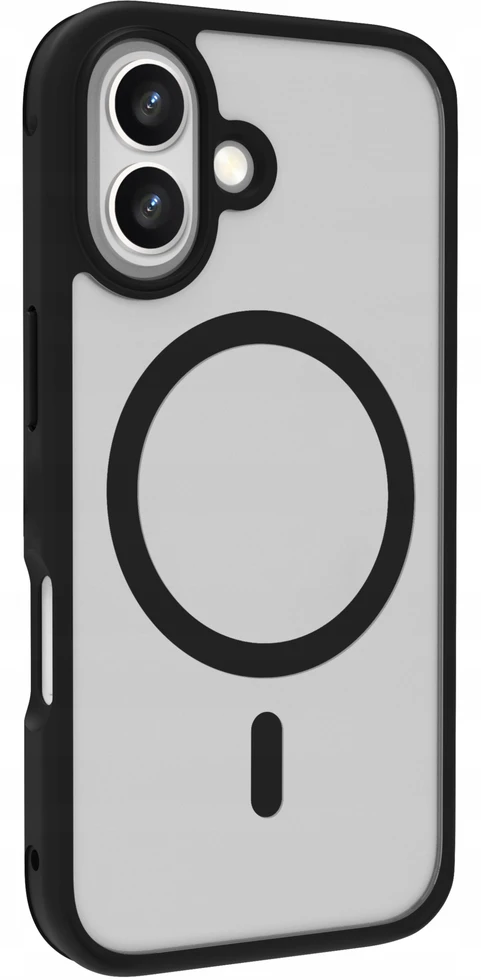 Dėklas - Roobix Dusky MagSafe Dėklas iPhone 17 TPU, atsparus smūgiams, matinė juoda