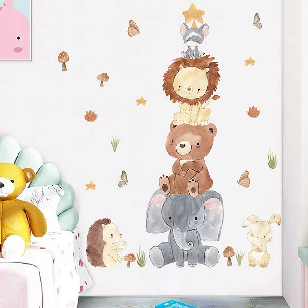 ROOM Decor SIPO-WS63043 NAKLEJKI NA ŚCIANĘ PIRAMIDA ZWIERZĘ