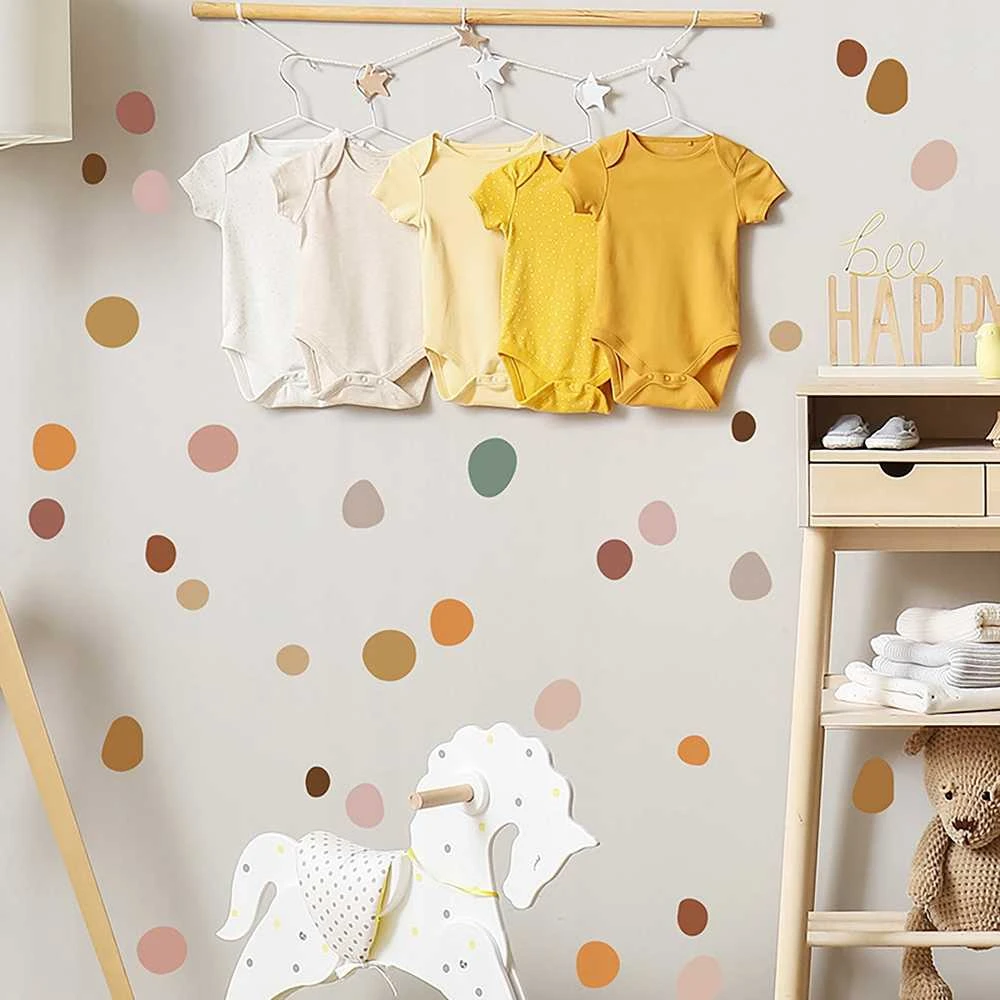 Room Decor KAMBARIO Dekoras SIPO-WS63046 BOHO TAŠKELIŲ SIENOS LIPDUKAI
