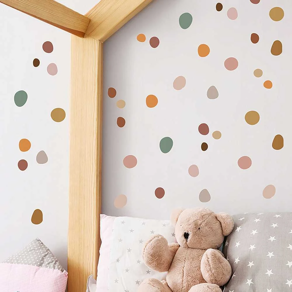 Room Decor KAMBARIO Dekoras SIPO-WS63046 BOHO TAŠKELIŲ SIENOS LIPDUKAI