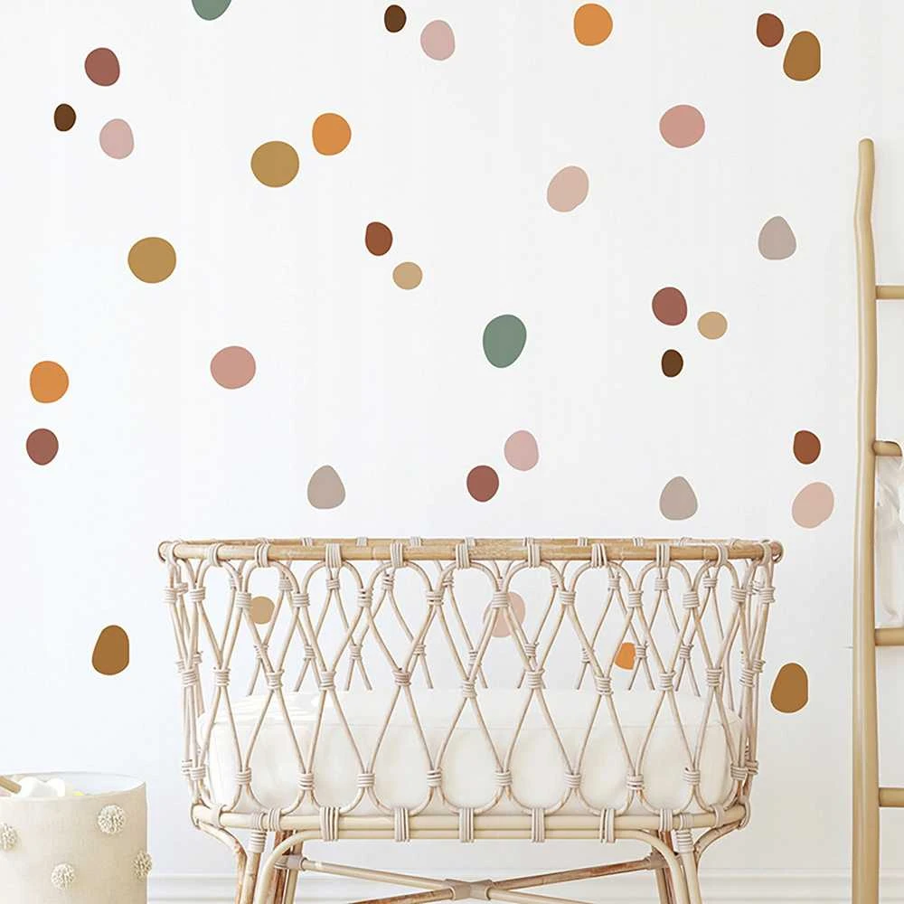 Room Decor KAMBARIO Dekoras SIPO-WS63046 BOHO TAŠKELIŲ SIENOS LIPDUKAI
