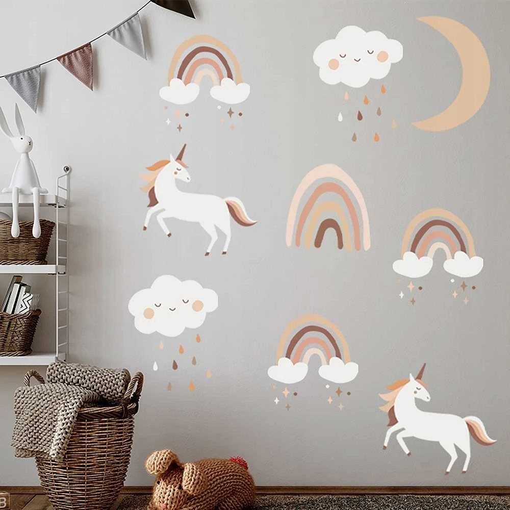 Room Decor KAMBARIO Dekoras SIPO-WS63048 VAIVORYKŠTĖS VIENARAGIO SIENOS LIPDUKAI