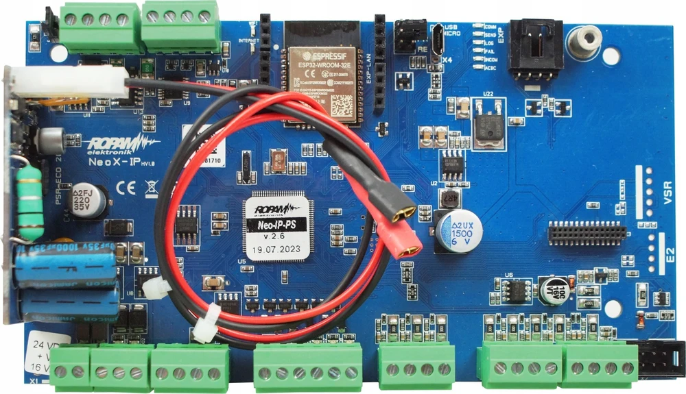ROPAM NEO-IP-PS valdymo plokštė su laidais