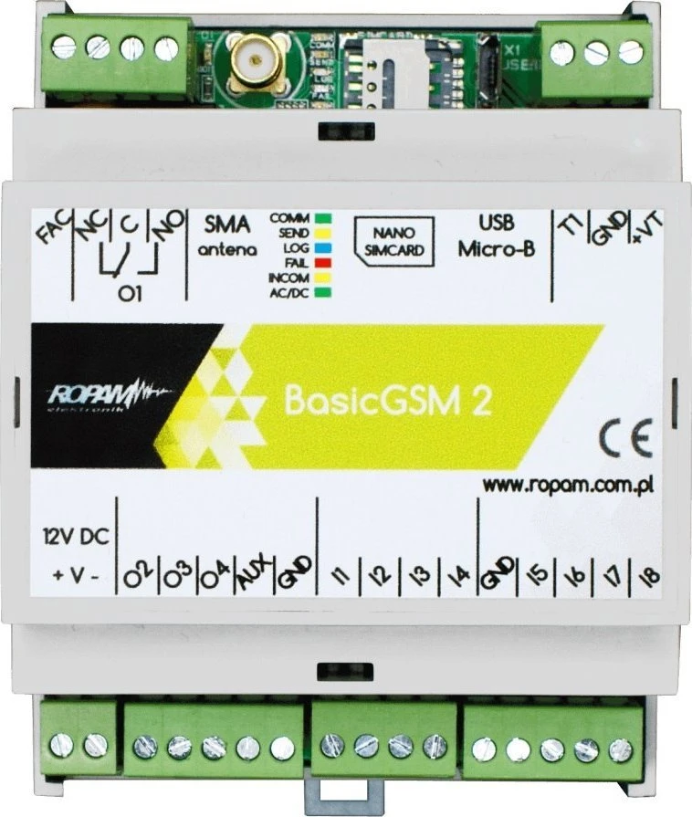 ROPAM BASICGSM-D4M 2 SMA MODULIS