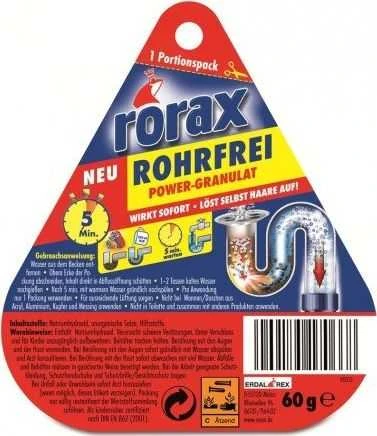 VALIKLIS NUTEK VAMZDŽ GRANULĖS RORAX60G