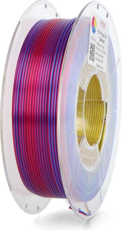 Rosa Plast Rosa3D PLA Magic Silk siūlas 1.75 mm 0.3kg - Carnival