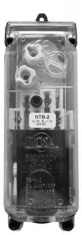 ROSA NTB-2 skaidrus saugiklių blokas